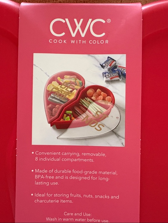 CWC Cook With Color Pink Snackle Box - 'Snackle Box' - Picture 4 of 4